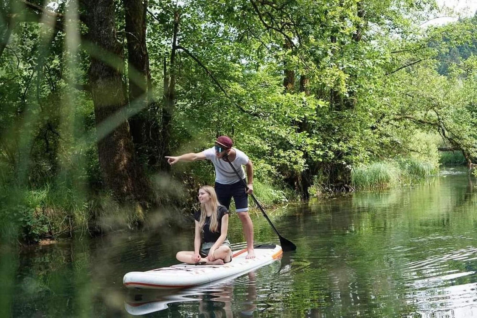 Ribnica Glamping Happiness With Natural Pool מראה חיצוני תמונה